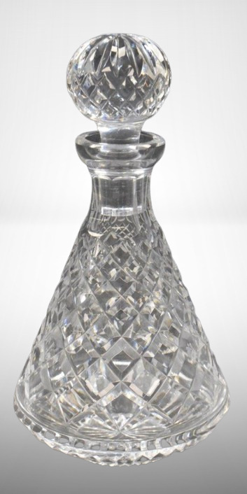 Kinsale Crystal 10.5" decanter w/ stopper