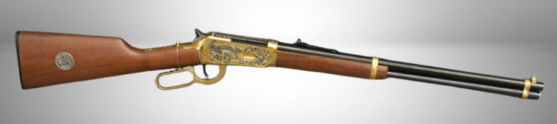 Winchester model 94AE, 30-30 lever action rifle, Greensburg Centennial edition