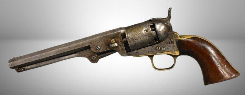 1863 production Colt M-1851 Navy Revolver, .36 cal, octagon barrel