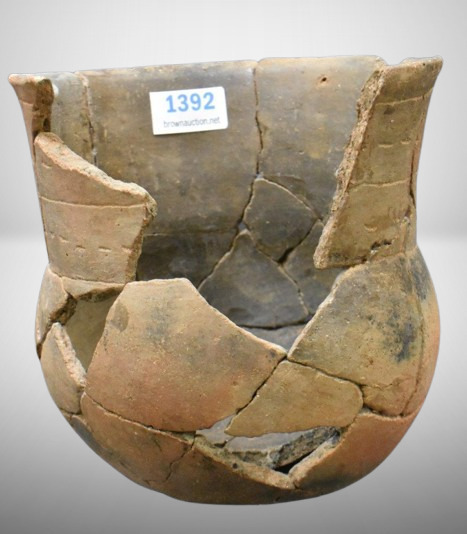Pre-Columbian Native American Indian 4" pot