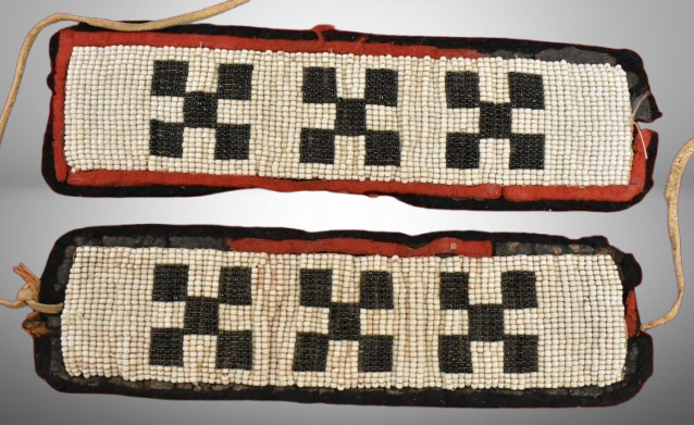 Native American Zuni Indian beaded armbands