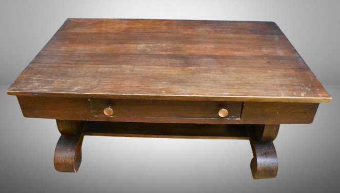 Mahogany Empire coffee table