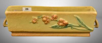 Roseville Bitter Sweet 868-8" window box, yellow