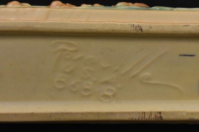 Roseville Bitter Sweet 868-8" window box, yellow - 6