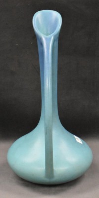 Van Briggle 12" ewer, turquoise - 2