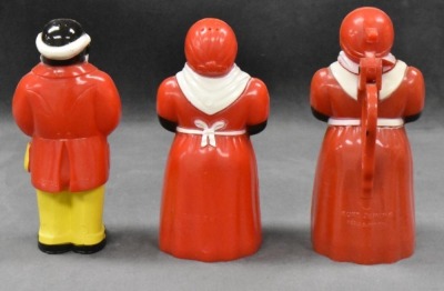 F and F mold Aunt Jemima syrup dispenser and salt and pepper set - 3