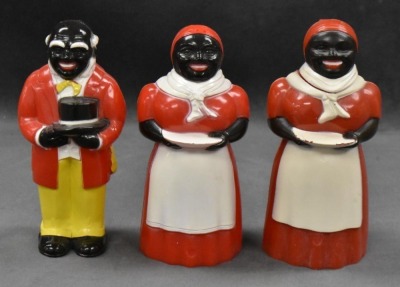 F and F mold Aunt Jemima syrup dispenser and salt and pepper set - 13