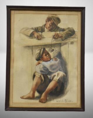 Black Americana print by Ruth Welch Siver