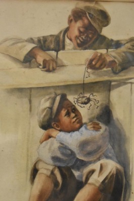 Black Americana print by Ruth Welch Siver - 2