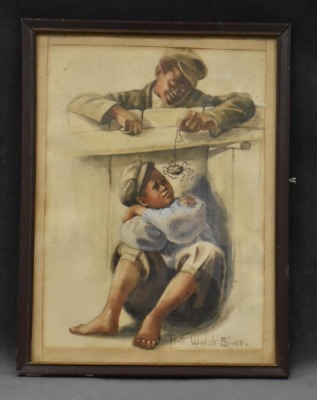 Black Americana print by Ruth Welch Siver - 6