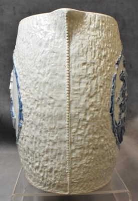 Salt glaze George Washington 8.5"h pitcher - 2