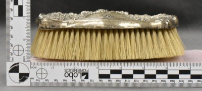 (3) piece Sterling Silver vanity brushes - 12