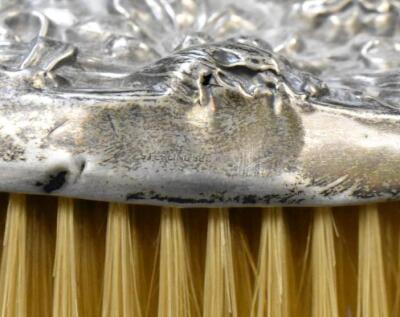 (3) piece Sterling Silver vanity brushes - 15