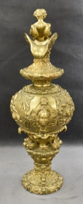 19thC Crozatier bronze renaissance revival 17.5" ewer - 4