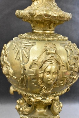 19thC Crozatier bronze renaissance revival 17.5" ewer - 5