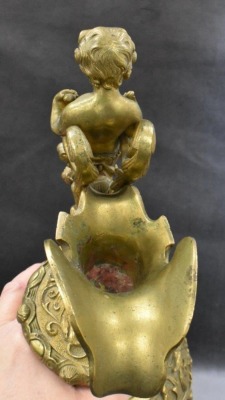 19thC Crozatier bronze renaissance revival 17.5" ewer - 6