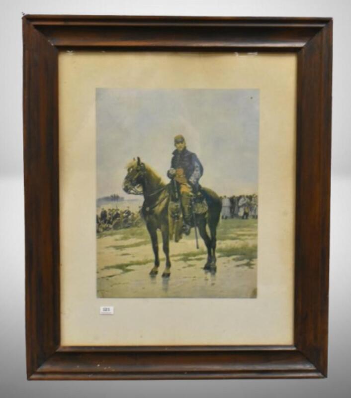 "A Mounted Officer, 1877" picture by Jean Baptiste Edouard Detaille