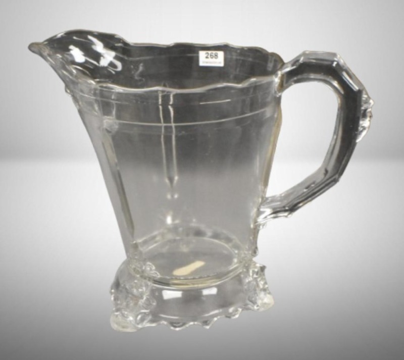 EAPG Bearded Man/ Viking 8.5" pitcher
