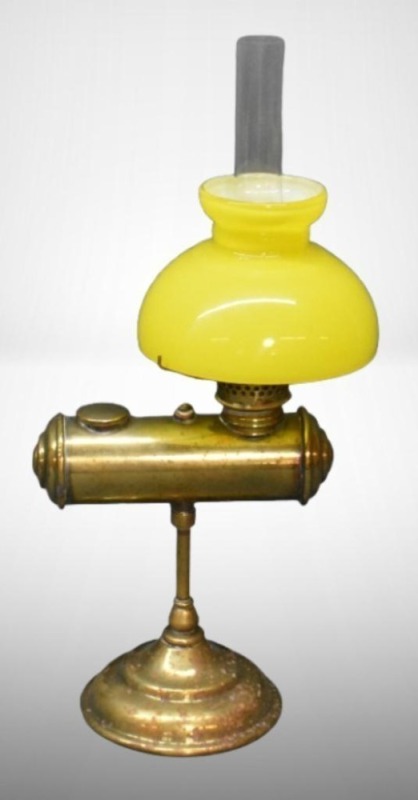 Mrkd. Plume and Atwood Acorn miniature student lamp