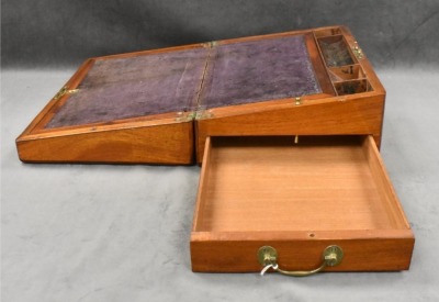 Civil War era "Writing Slope" or "Lap Desk" - 2