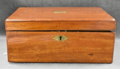 Civil War era "Writing Slope" or "Lap Desk" - 6