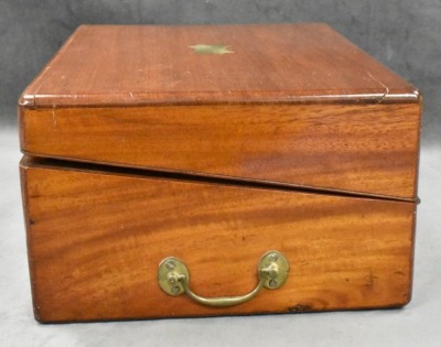 Civil War era "Writing Slope" or "Lap Desk" - 7