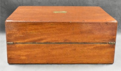 Civil War era "Writing Slope" or "Lap Desk" - 8