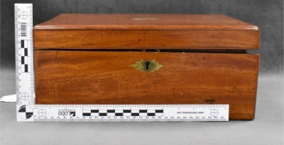 Civil War era "Writing Slope" or "Lap Desk" - 12