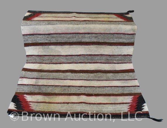 Native American-style rug, 29" x 34"