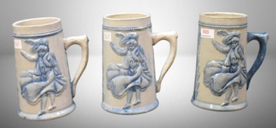 (3) Robinson Clay Windy City/Fanny Flagg 5.5" mugs