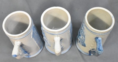 (3) Robinson Clay Windy City/Fanny Flagg 5.5" mugs - 5
