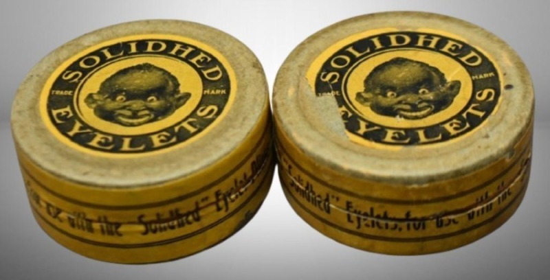 (2) Boxes of Solidhed Eyelets (Hawkes Jackson Co., NY)