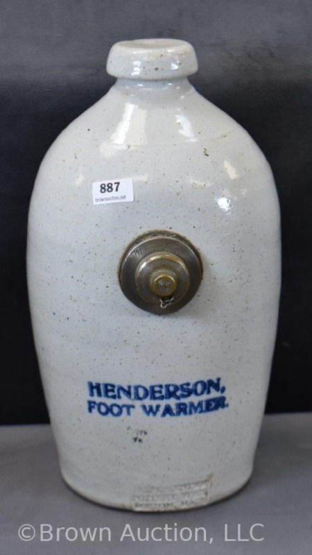 Crock "Henderson Foot Warmer" by Dorchester Pottery