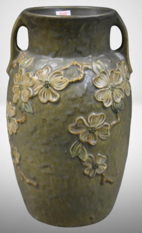 Roseville Dogwood I 305-12" vase