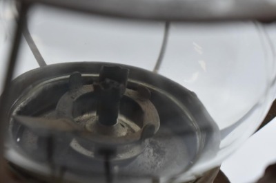 Dressel/ Arlington, NJ/ MKT railroad lantern, clear globe - 10