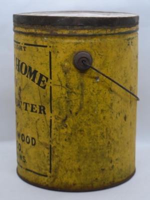 "Harvest Home Brand Peanut Butter" 15 lb. can w/ handle - 3