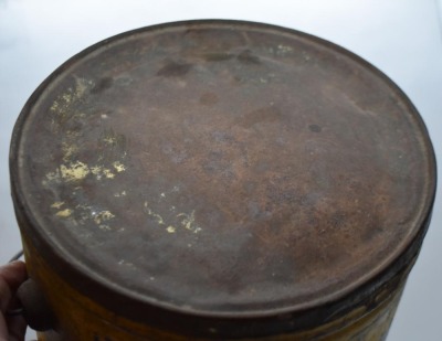 "Harvest Home Brand Peanut Butter" 15 lb. can w/ handle - 7