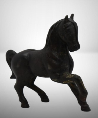 Cast Iron prancing horse still bank