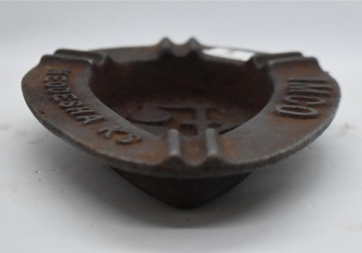 Cast Iron ashtray cast by IMCO Foundry, Neodesha, KS - 4