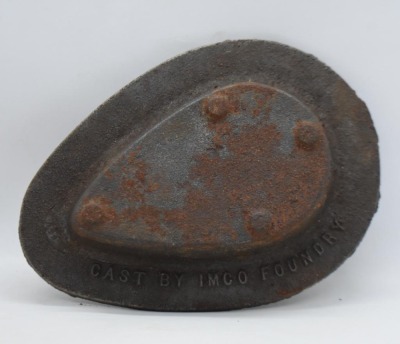 Cast Iron ashtray cast by IMCO Foundry, Neodesha, KS - 9