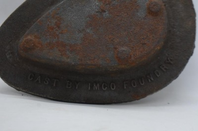 Cast Iron ashtray cast by IMCO Foundry, Neodesha, KS - 10