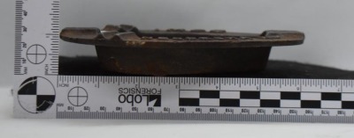 Cast Iron ashtray cast by IMCO Foundry, Neodesha, KS - 11