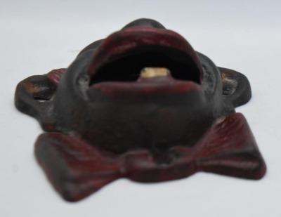 Cast Iron Sambo Black Americana wall mount bottle opener - 6