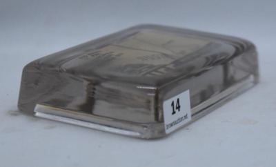 Advertising paper weight w/ mirror - Bruce Motor Freight Lines - 3