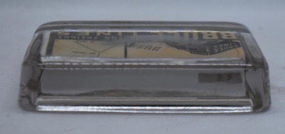 Advertising paper weight w/ mirror - Bruce Motor Freight Lines - 6
