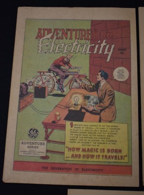 (7) Comic books - GE Adventures in Electricity, Numbers 1-7 - 3