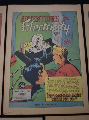 (7) Comic books - GE Adventures in Electricity, Numbers 1-7 - 4