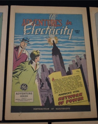 (7) Comic books - GE Adventures in Electricity, Numbers 1-7 - 5