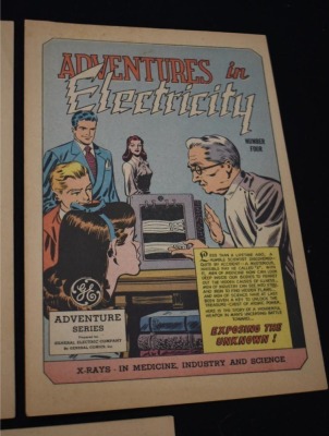 (7) Comic books - GE Adventures in Electricity, Numbers 1-7 - 6