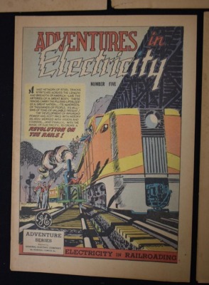 (7) Comic books - GE Adventures in Electricity, Numbers 1-7 - 7